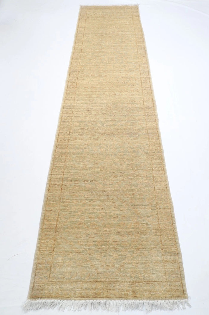 86 x 348 cm | Fine Afghan Tribal Hand Knotted Wool Runner