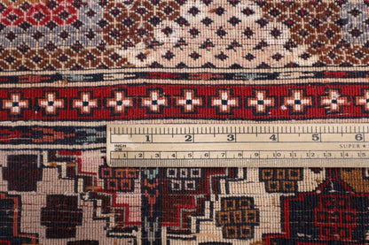 196 x 294 cm | Kabuli Silk Afghan Tribal Hand Knotted Carpet