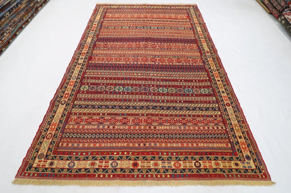 192 x 298 cm | Flat Weaved Kilim Tribal Hand Knotted Carpet