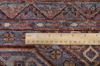 177 x 245 cm | Afghan Tribal Hand Knotted Veg Dye Wool Carpet