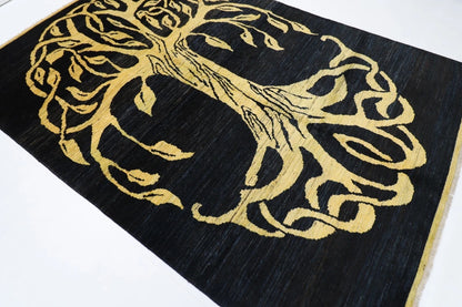 203 x 298 cm | Gabbeh Afghan Tribal Hand Knotted Carpet