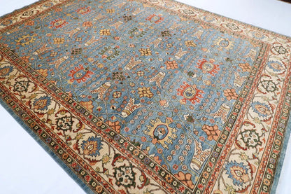 270 x 393 cm | Bidjar Afghan Tribal Hand Knotted Carpet