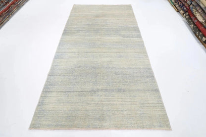 162 x 293 cm | Gabbeh Blue Afghan Tribal Hand Knotted Veg Dye Wool Carpet