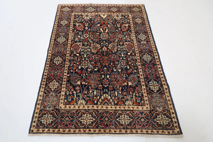 125 x 174 cm | Aryana Afghan Tribal Hand Knotted Veg Dye Wool carpet