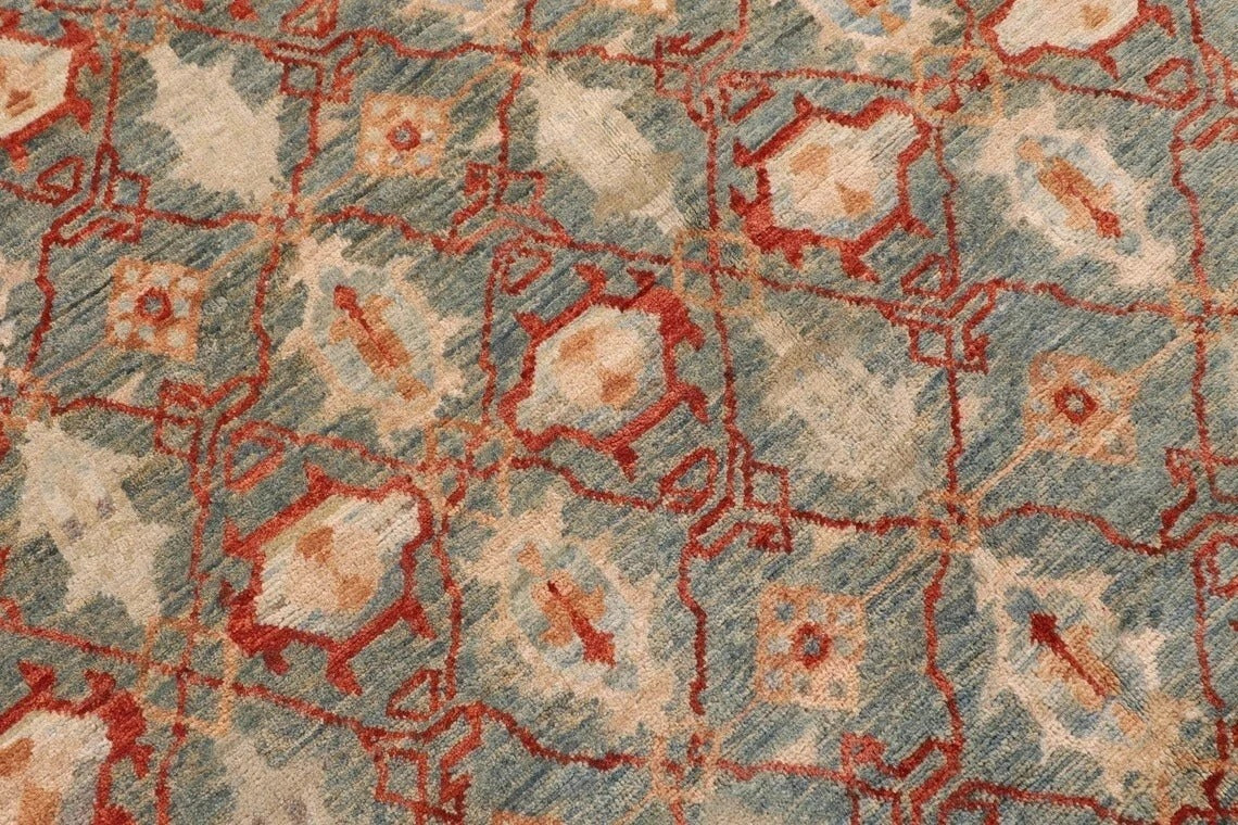 158 x 188 cm | Mamluk Afghan Tribal Hand Knotted Veg Dye Wool Carpet