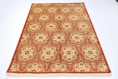 159 x 214 cm | Ziegler Tribal Hand Knotted Veg Dye Wool Carpet
