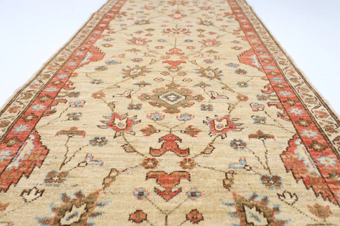 86 x 288 cm | Bokhara Afghan Tribal Hand Knotted Wool Runner