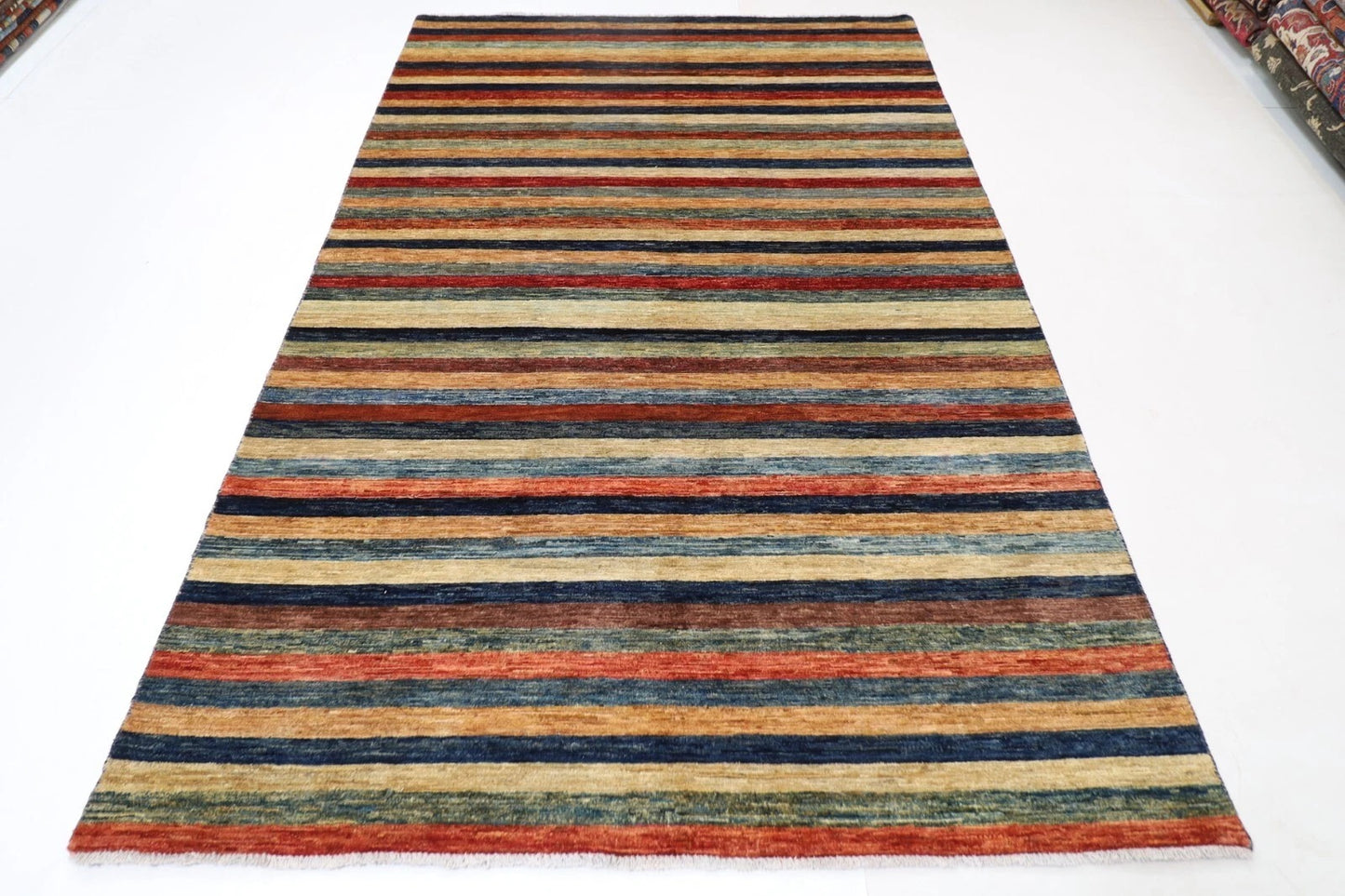 177 x 272 cm |  Gabbeh  Afghan Tribal Hand Knotted Veg Dye Wool carpet