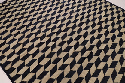 252 x 295 cm | Flat Weaved Afghan Tribal Hand Knotted Kilim