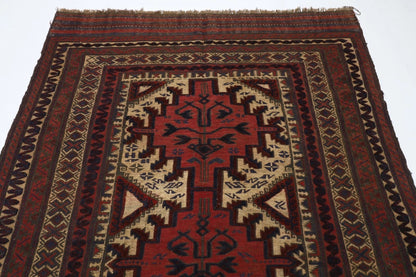 177 x 254 cm | Vintage Kilim Afghan Tribal Hand Knotted Veg Dye Wool Carpet