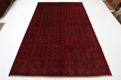 202 x 292 cm | Fine Mori Bokhara Afghan Tribal Hand Knotted Carpet