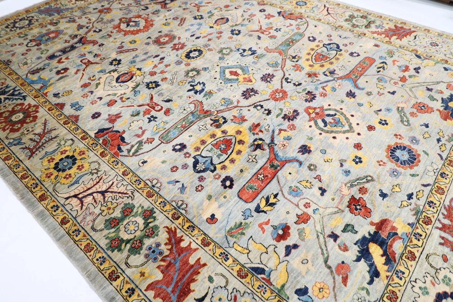 304 x 420 cm | Bidjar Afghan Tribal Hand Knotted Carpet
