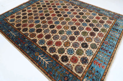 244 x 300 cm | Gul Bahar Afghan Tribal Hand Knotted Carpet