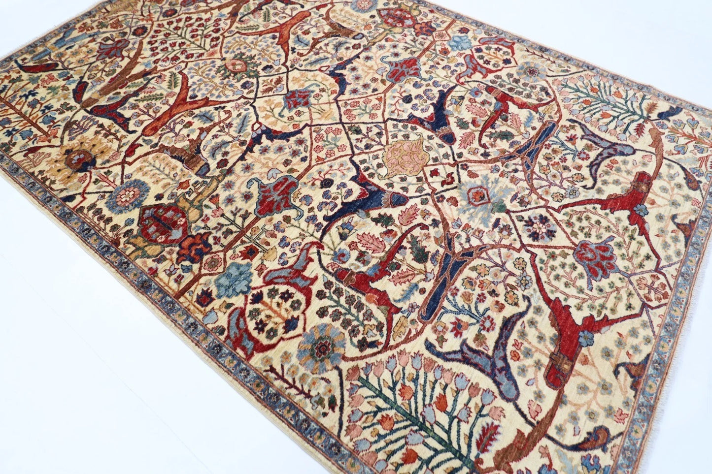 200 x 296 cm | Bidjar Afghan Tribal Hand Knotted Carpet