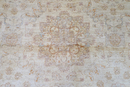 268 x 271 cm | Zeigler Afghan Tribal Hand Knotted Wool Round Carpet