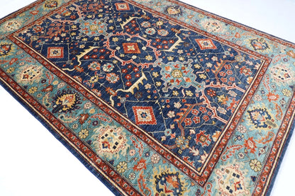 203 x 298 cm | Bidjar Afghan Tribal Hand Knotted Carpet