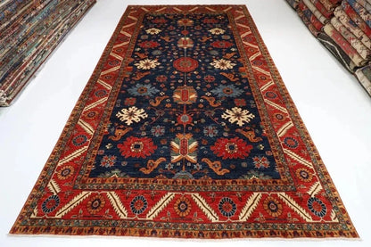 245 x 423 cm | Gallery Size Afghan Tribal Hand Knotted Carpet
