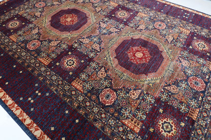 308 x 451 cm | Mamluk Afghan Tribal Hand Knotted Carpet