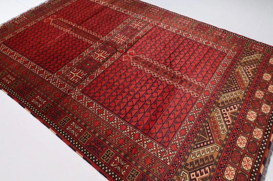 200 x 298 cm | Maranoce Afghan Tribal Hand Knotted Carpet