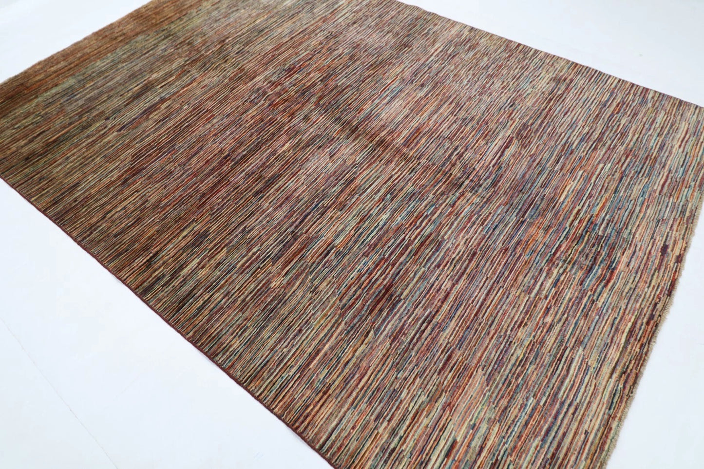206 x 291 cm | Gabbeh Afghan Tribal Hand Knotted Carpet