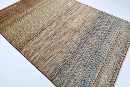 202 x 293 cm | Gabbeh Afghan Tribal Hand Knotted Carpet