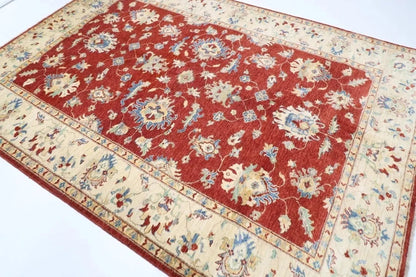 202 x 285 cm | Oriental Afghan Tribal Hand Knotted Carpet
