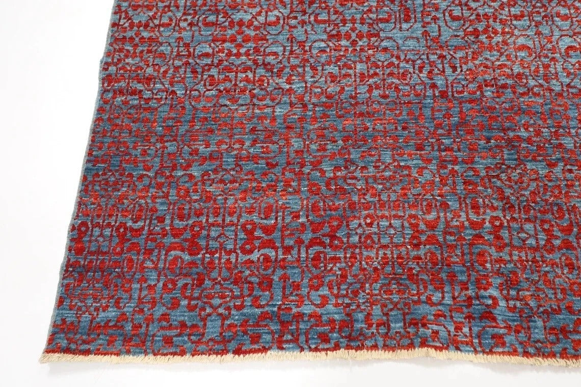 160 x 202 cm | Mamluk Afghan Tribal Hand Knotted Veg Dye Wool Carpet