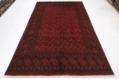 196 x 288 cm | Akja Bokhara Afghan Tribal Hand Knotted Carpet