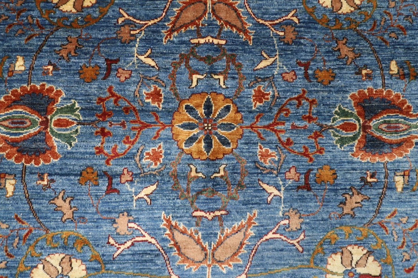 198 x 297 cm | Suzani Afghan Tribal Hand Knotted Carpet