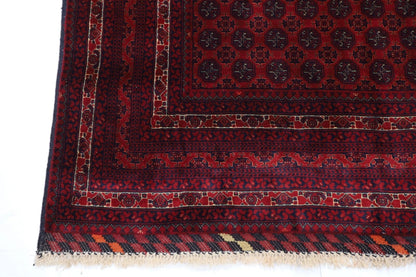 146 x 202 cm | Fine Mori Bokhara Tribal Hand Knotted Veg Dye Wool Carpet