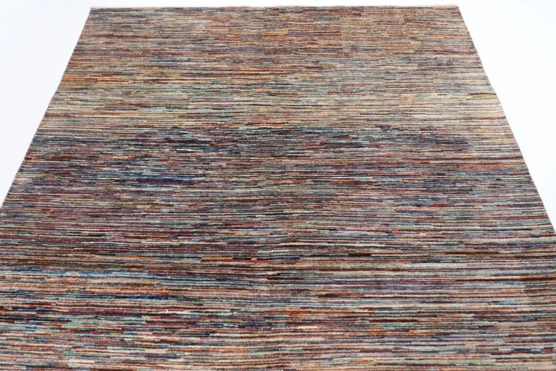 188 x 295 cm | Gabbeh Afghan Tribal Hand Knotted Carpet