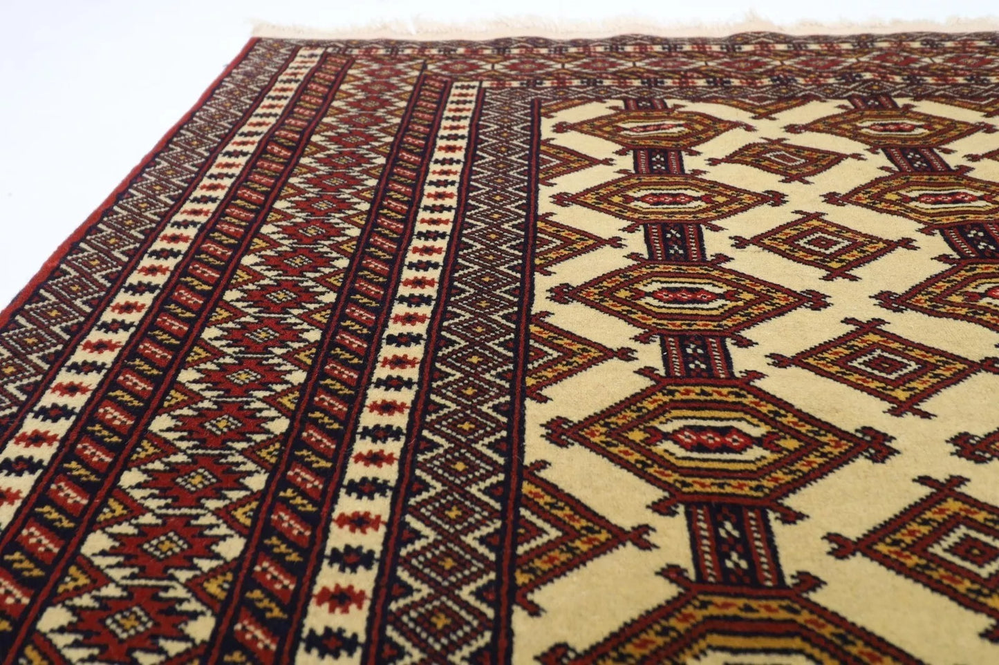 126 x 178 cm | Afghan Tribal Hand Knotted Veg Dye Wool carpet