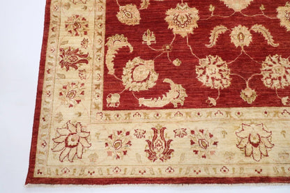 177 x 223 cm | Chobi Afghan Tribal Hand Knotted Veg Dye Wool Carpet