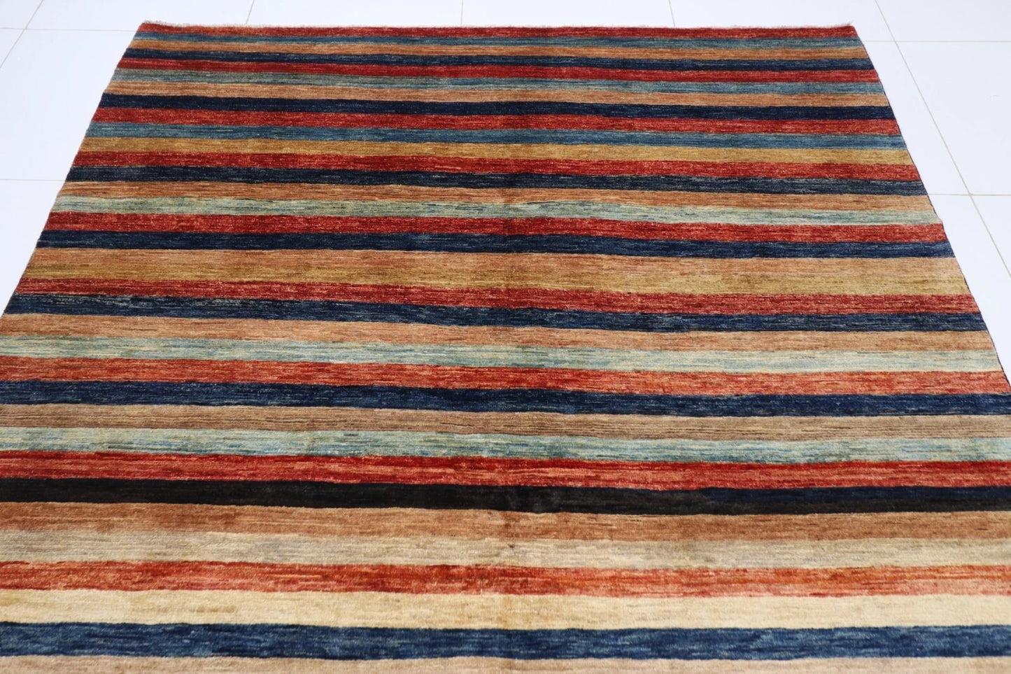 198 x 296 cm | Gabbeh Afghan Tribal Hand Knotted Carpet