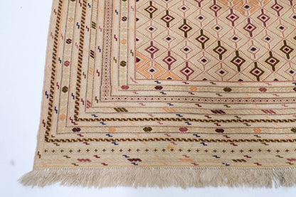 195 x 286 cm | Carpet Kilim Afghan Tribal Hand Knotted Carpet