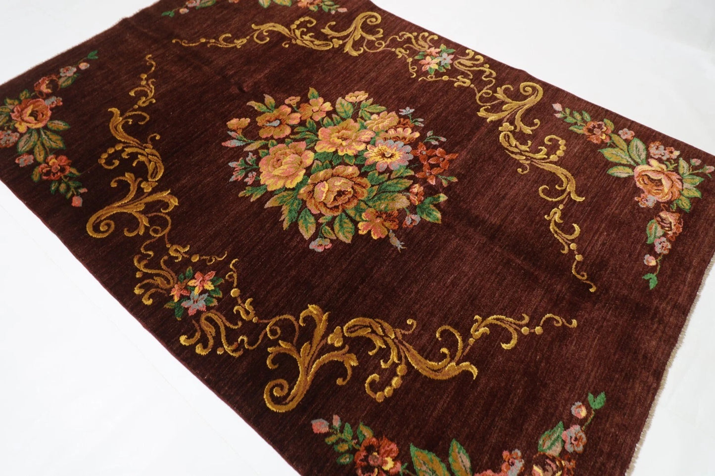 167 x 247 cm | Gabbeh Afghan Tribal Hand Knotted Veg Dye Wool Carpet