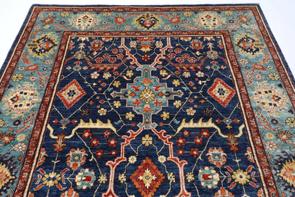 203 x 298 cm | Bidjar Afghan Tribal Hand Knotted Carpet