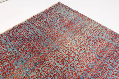 160 x 202 cm | Mamluk Afghan Tribal Hand Knotted Veg Dye Wool Carpet