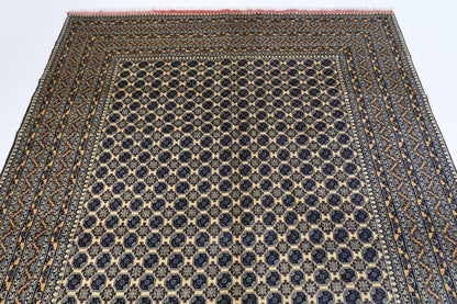 196 x 300 cm | Bokhara Afghan Tribal Hand Knotted Carpet