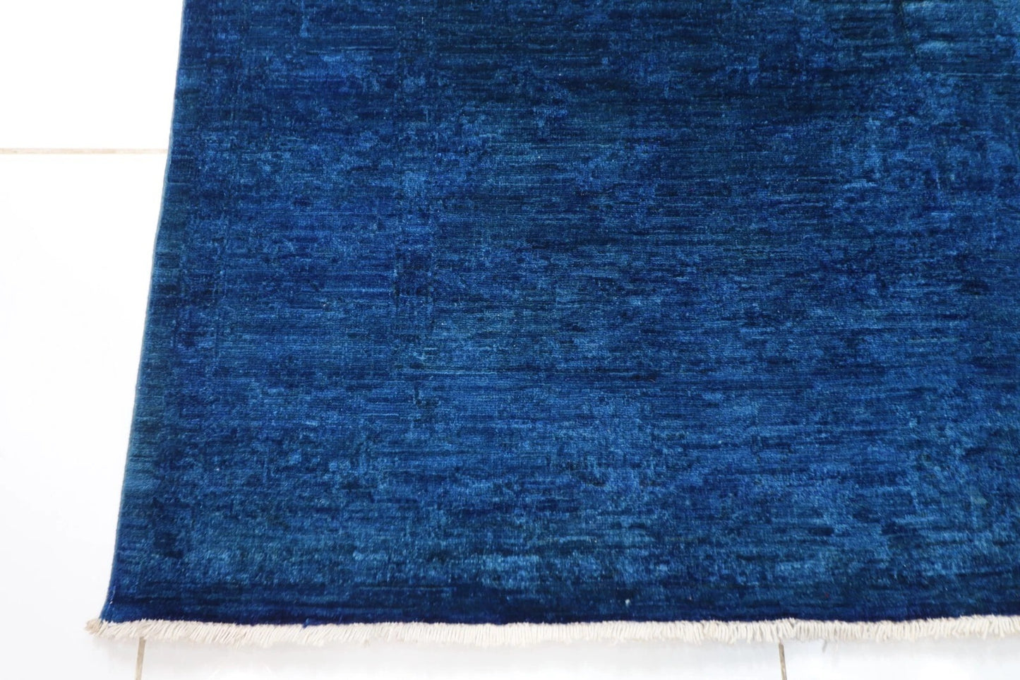 172 x 241 cm | Over Dye Afghan Tribal Hand Knotted Veg Dye Wool Carpet