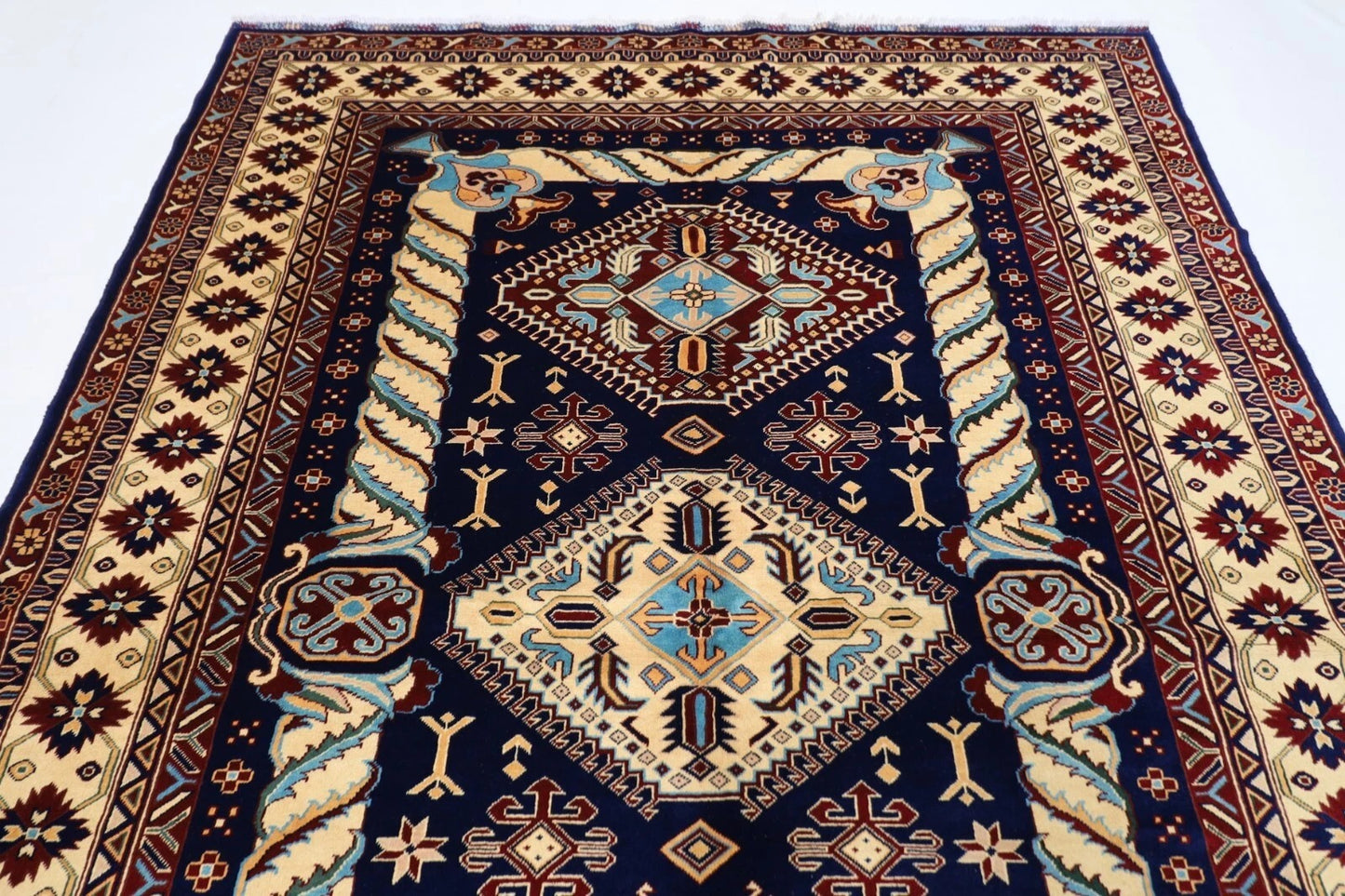 203 x 302 cm | Maranoce Afghan Tribal Hand Knotted Carpet