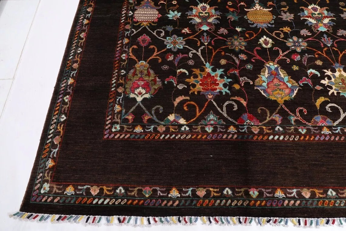 293 x 410 cm | Sultani Afghan Tribal Hand Knotted Carpet