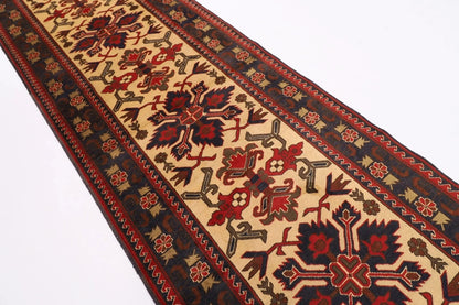93 x 317 cm | Maranoce Afghan Tribal Hand Knotted Wool Runner