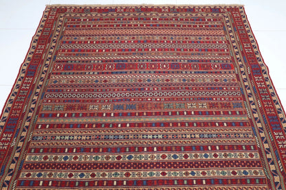 183 x 298 cm | Flat Weaved Kilim Tribal Hand Knotted Carpet