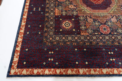 308 x 451 cm | Mamluk Afghan Tribal Hand Knotted Carpet