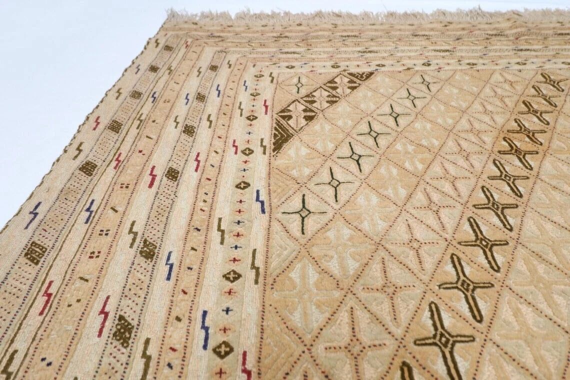 209 x 275 cm | fine kilim carpet Afghan Hand Knotted Carpet