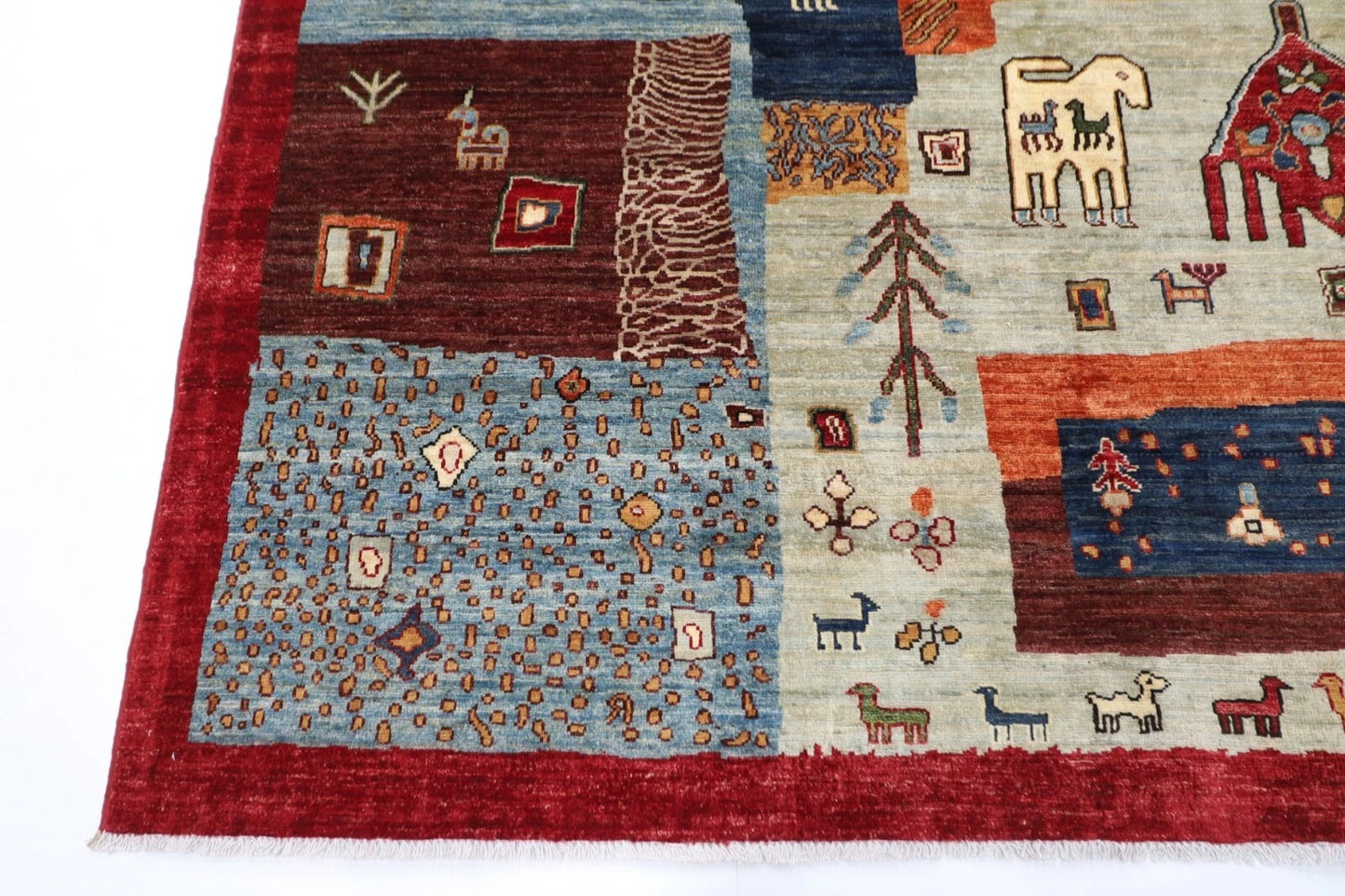 200 x 295 cm | Afghan Tribal Hand Knotted Carpet