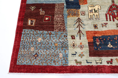 200 x 295 cm | Afghan Tribal Hand Knotted Carpet
