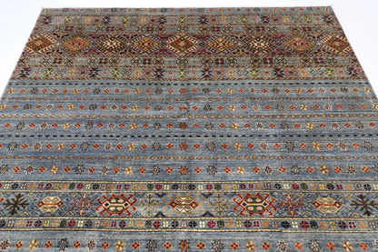 207 x 286 cm | Khorjun Afghan Tribal Hand Knotted Carpet