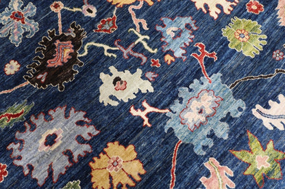 253 x 312 cm | Oushak Afghan Tribal Hand Knotted Carpet